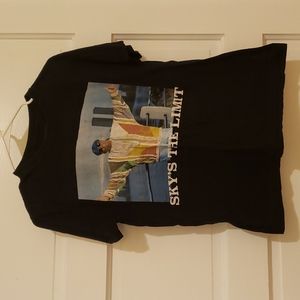 SKY'S THE LIMIT  the notorious B I G Black tshirt